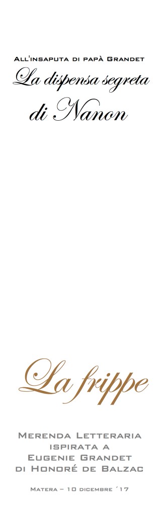 Dispensa segreta di Nanon