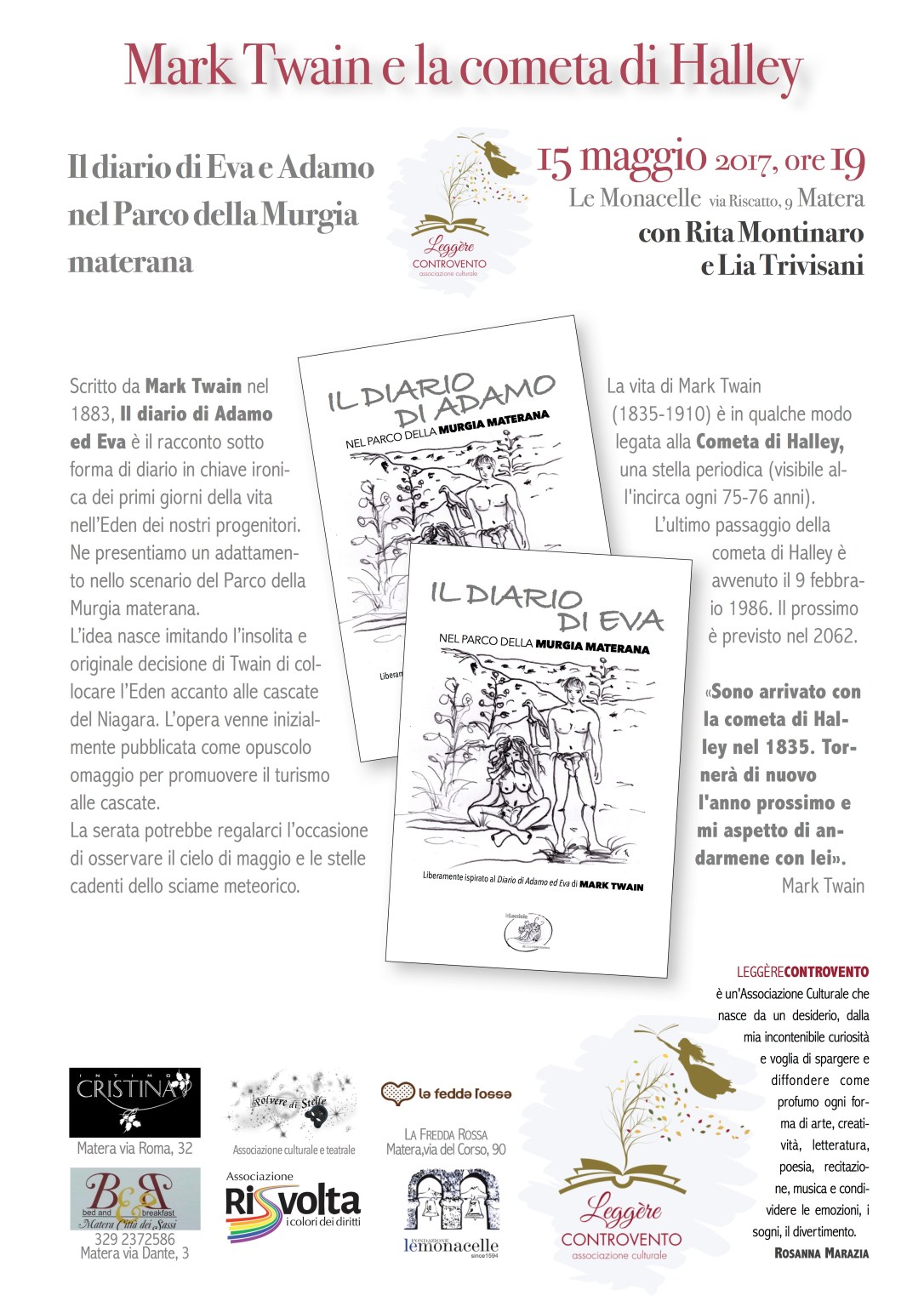 MarkTwain e la cometa di Halley